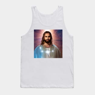 Jesus Christ the beautiful face in our hearts Tank Top